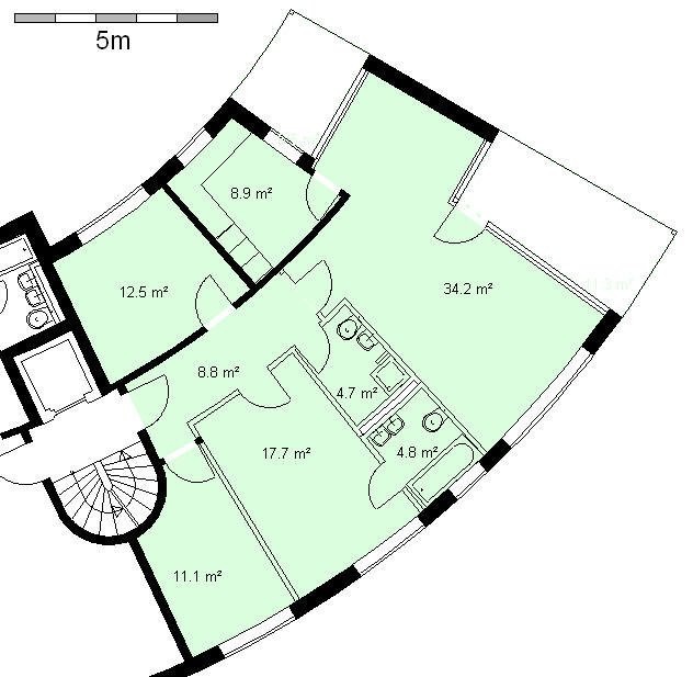 4 ½ rooms apartment