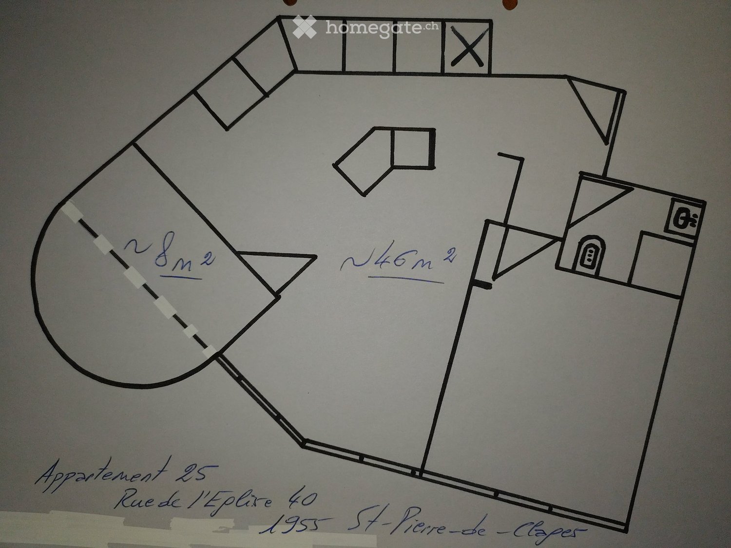appartamento di 2 locali