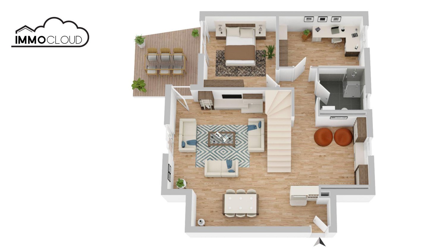 3 ½ rooms duplex