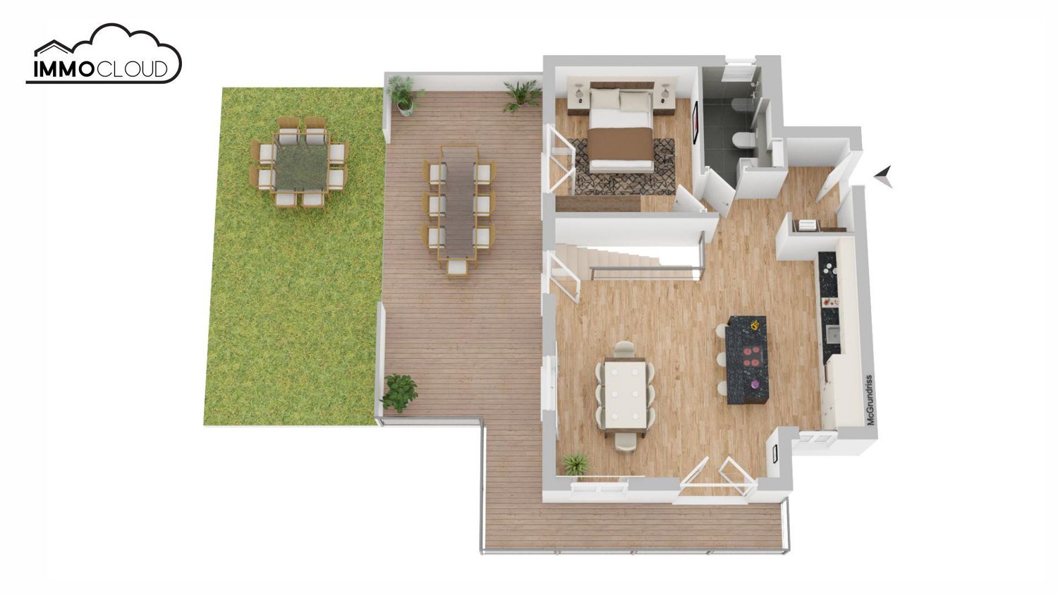 3 ½ rooms duplex