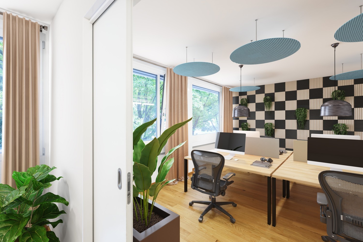 300m² office, foto 1 di 10