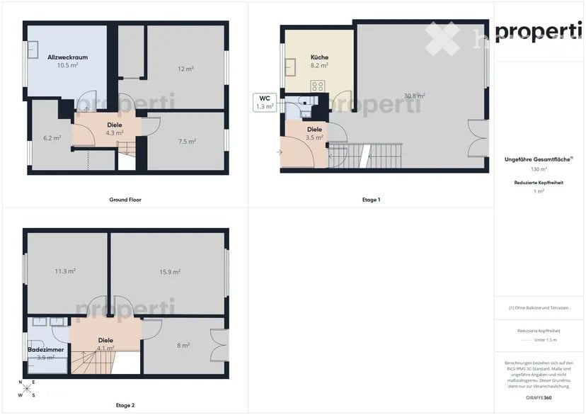 4 ½ rooms single house