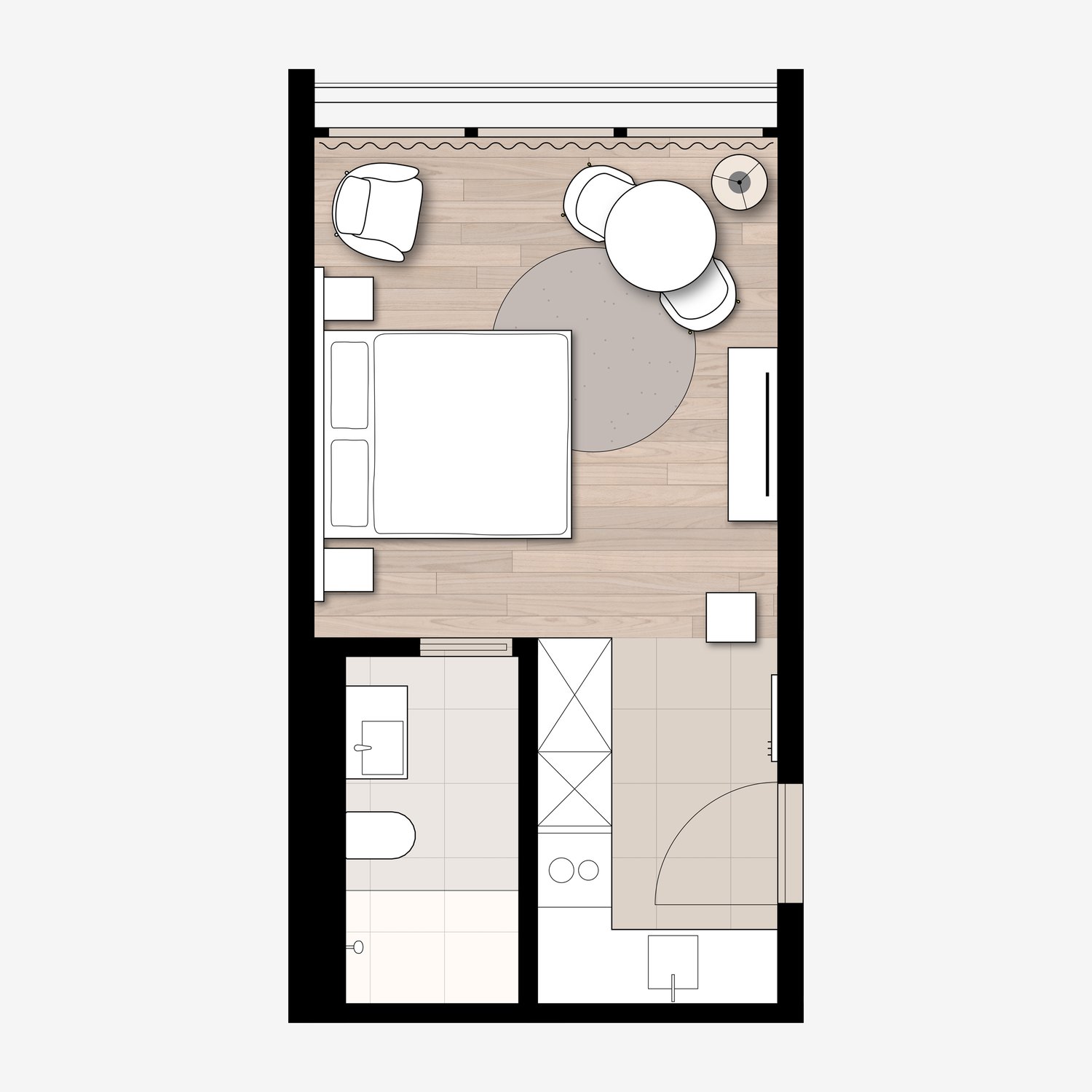 1 room apartment, photo 5 of 10