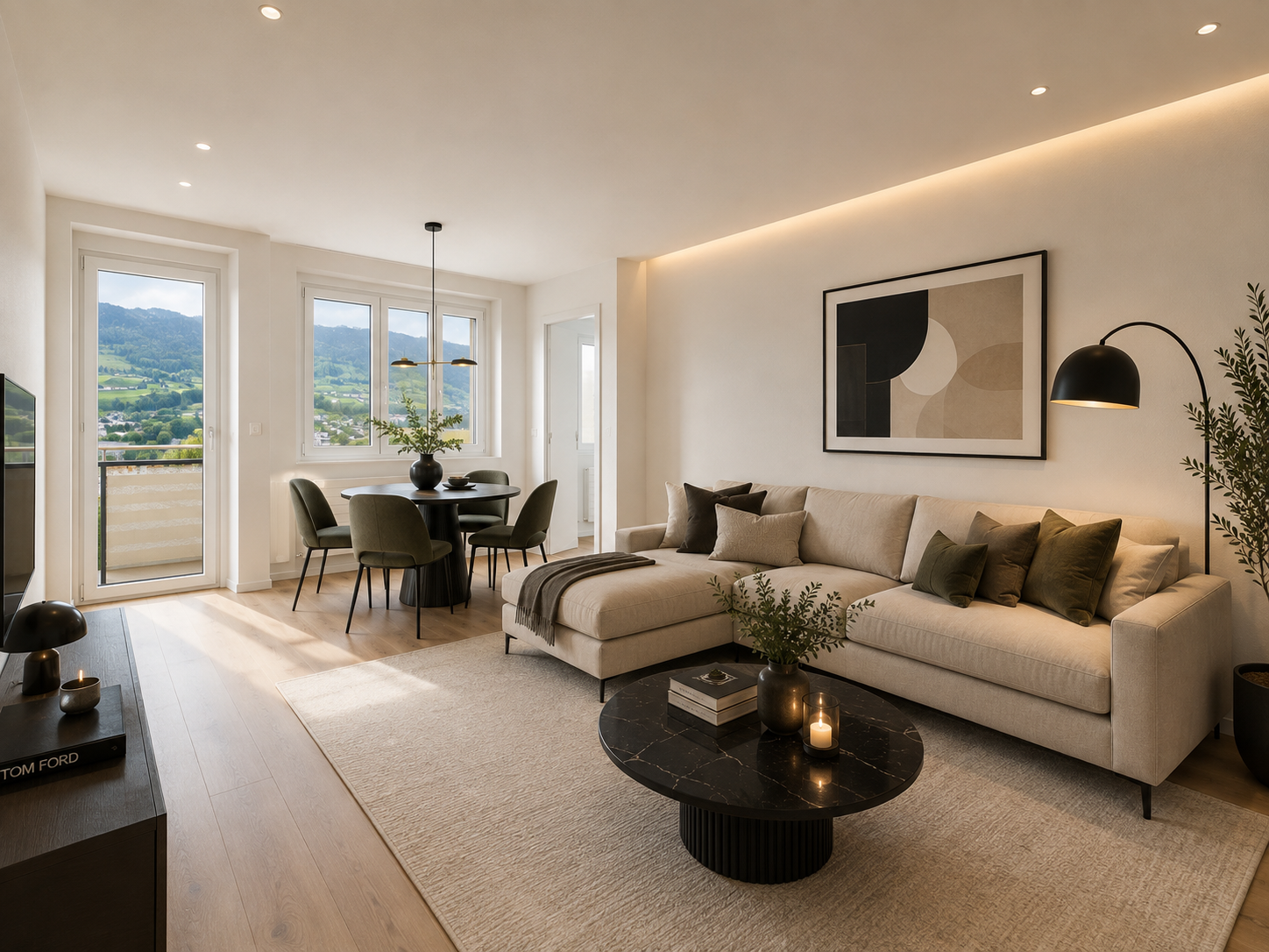 1 ½ rooms apartment