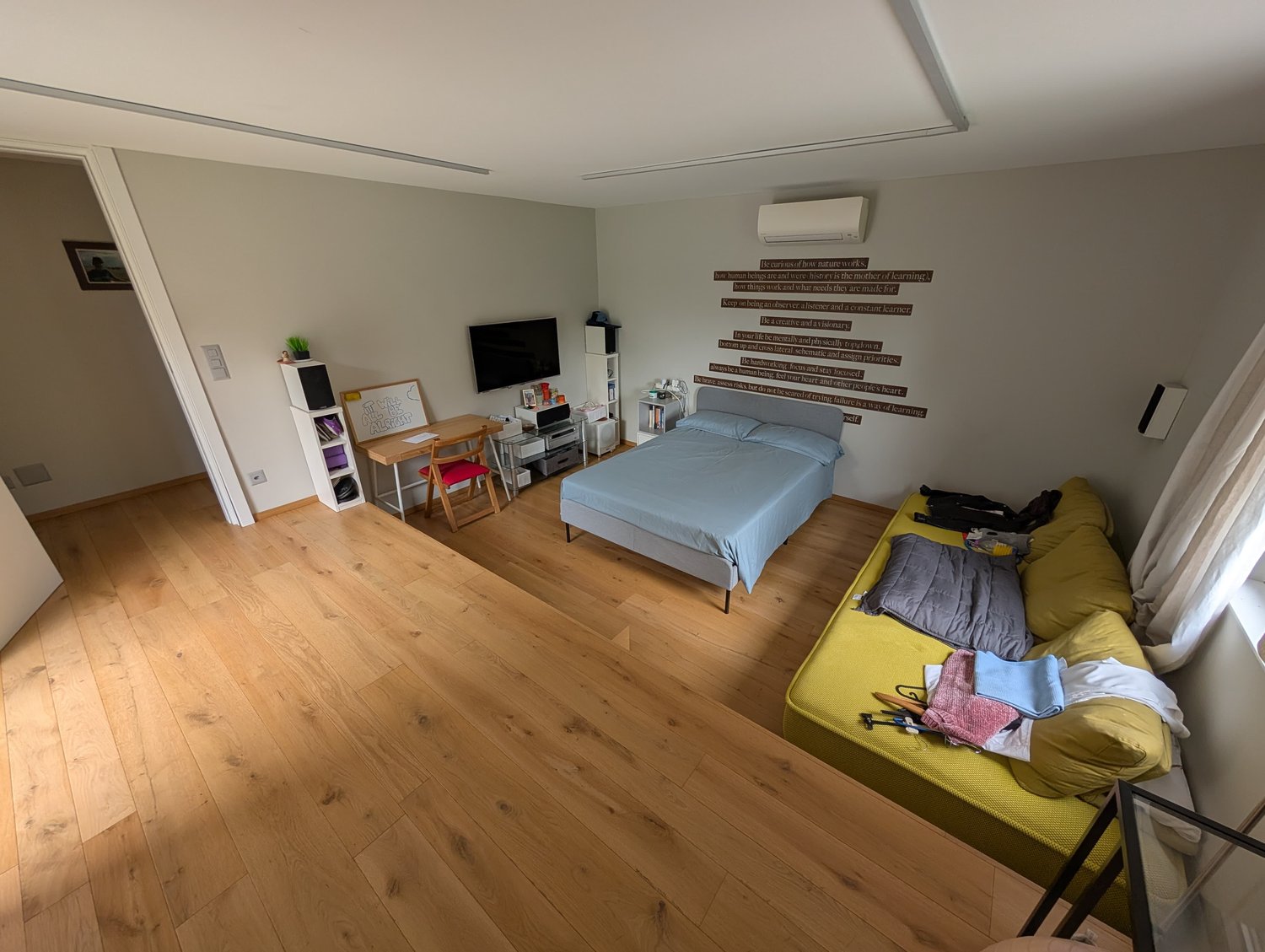 1 room single room