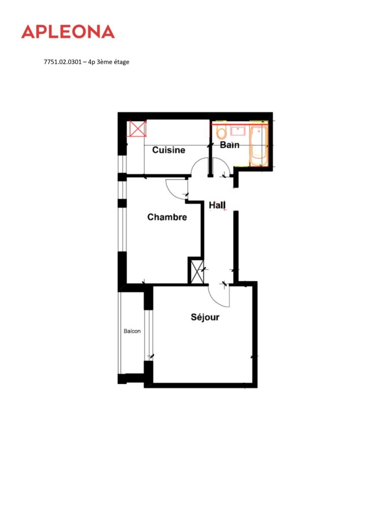 4 rooms apartment, photo 7 of 7