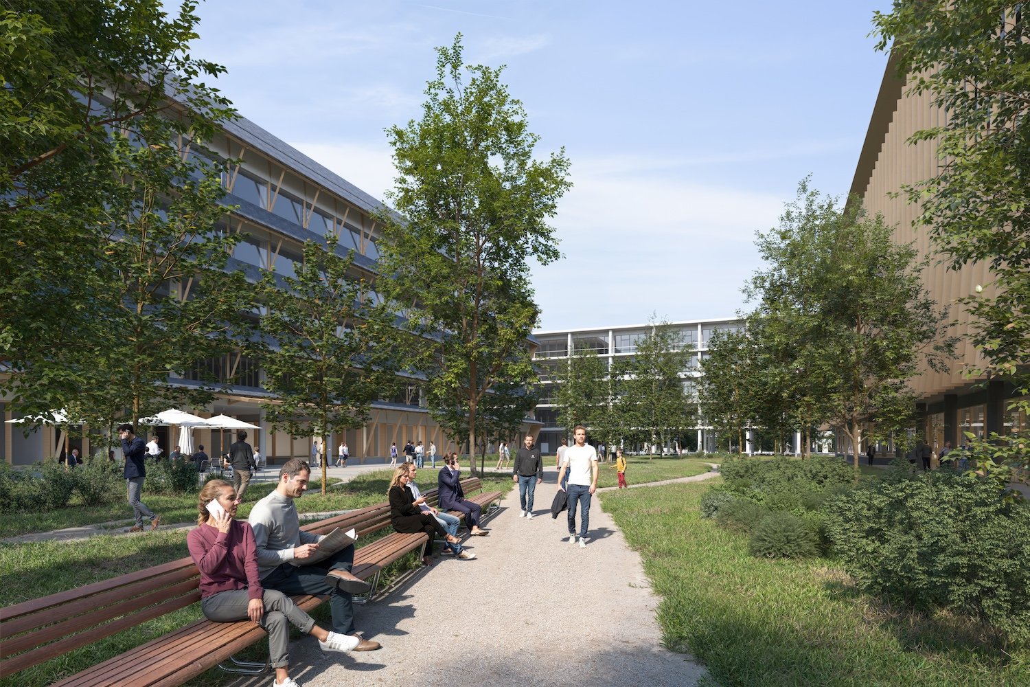 8000m² office