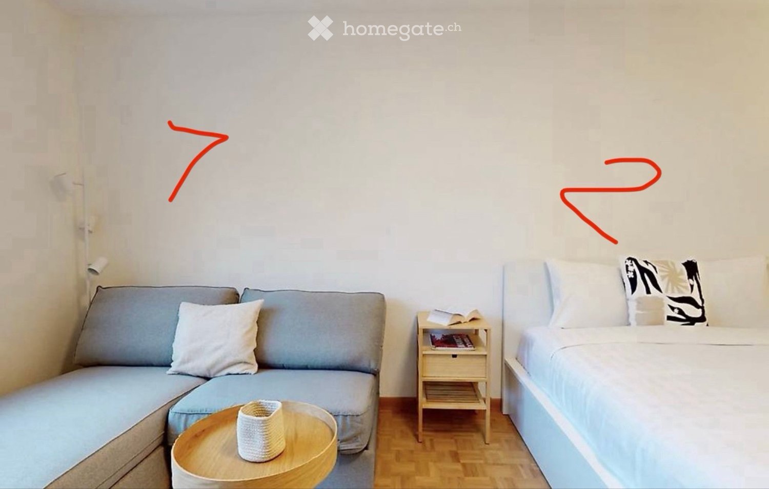 1 room single room