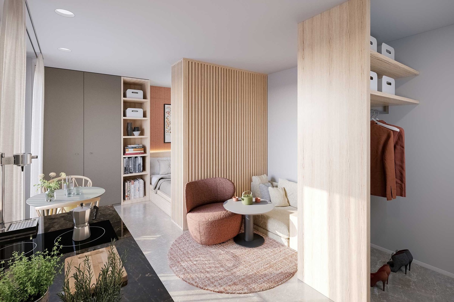 1 ½ rooms furnished flat, photo 4 of 5