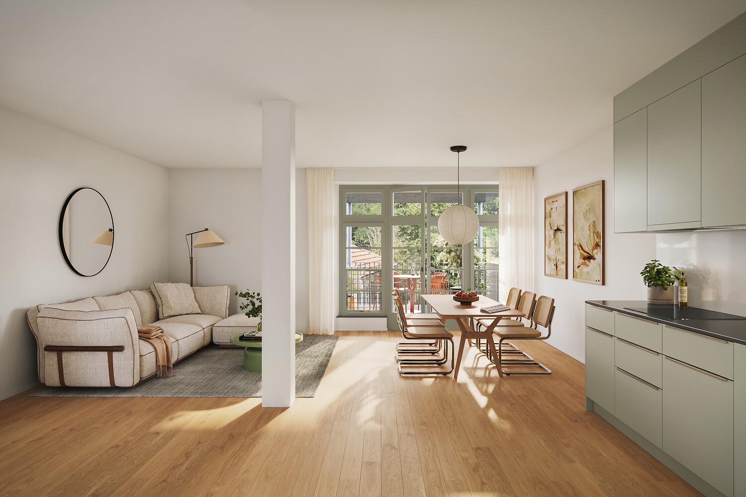2 ½ rooms apartment