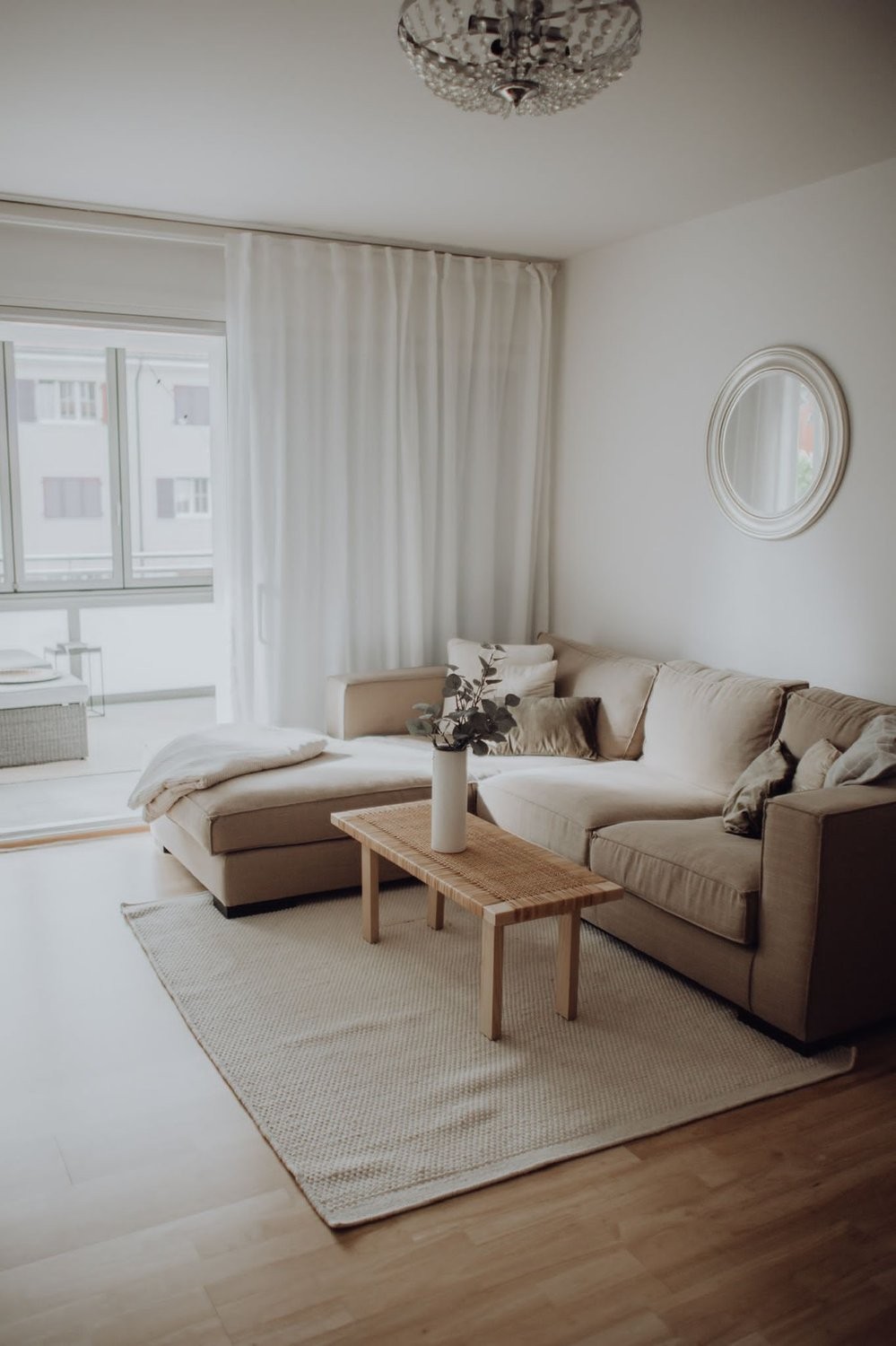 3 rooms furnished flat