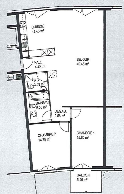 3 ½ rooms apartment (9)