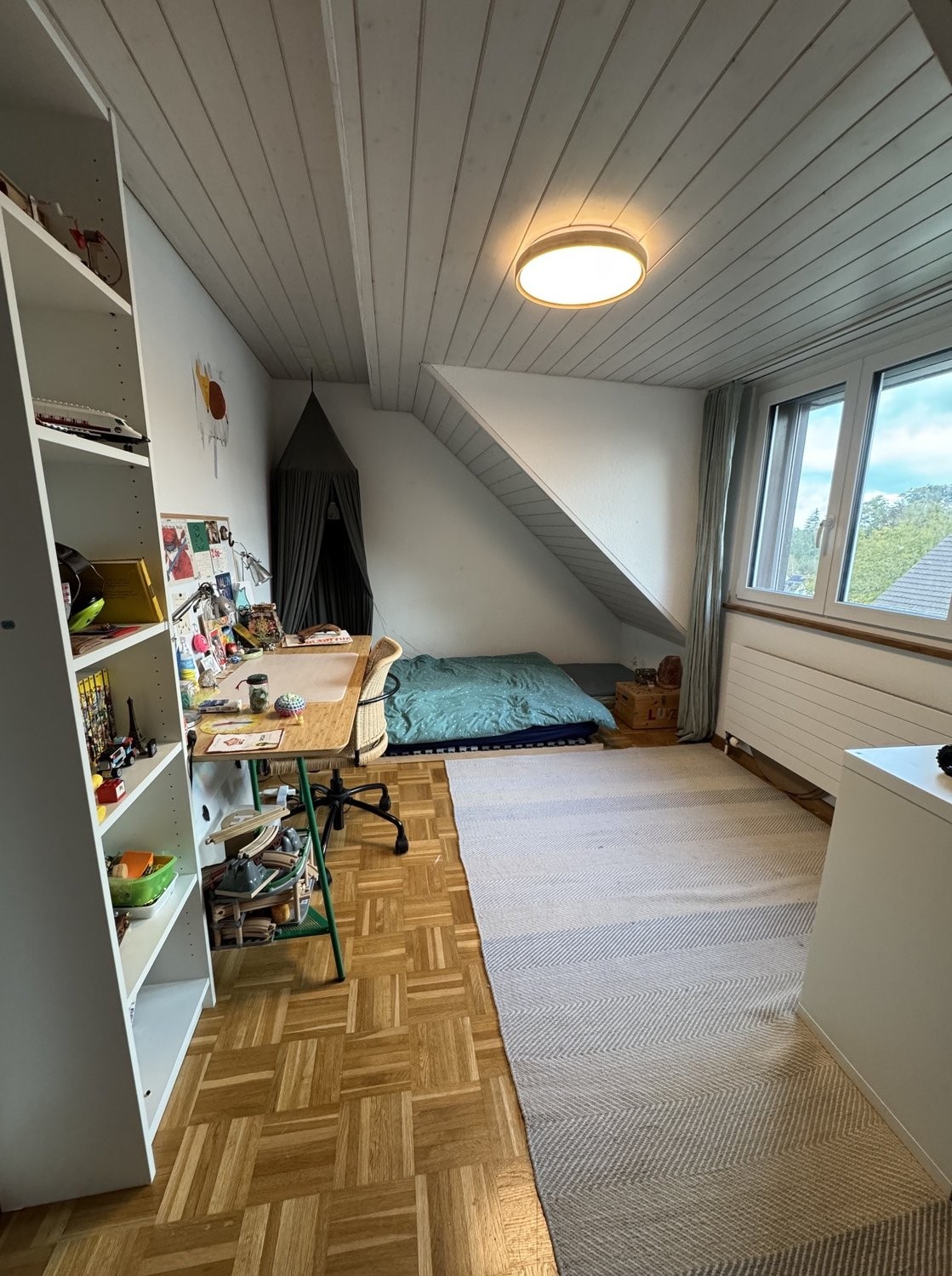 4 rooms furnished flat