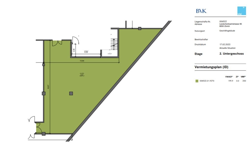 200m² storage room, photo 1 of 2