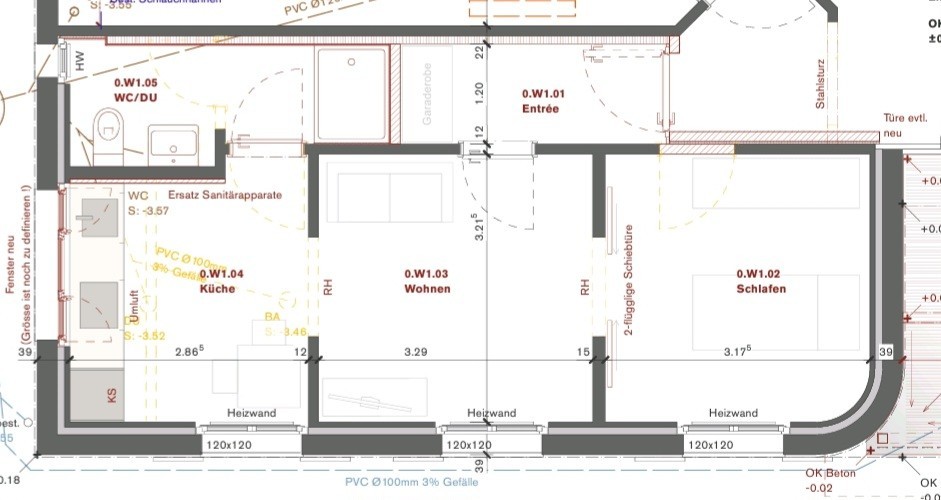 2 rooms apartment