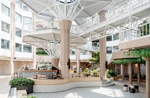600m² office