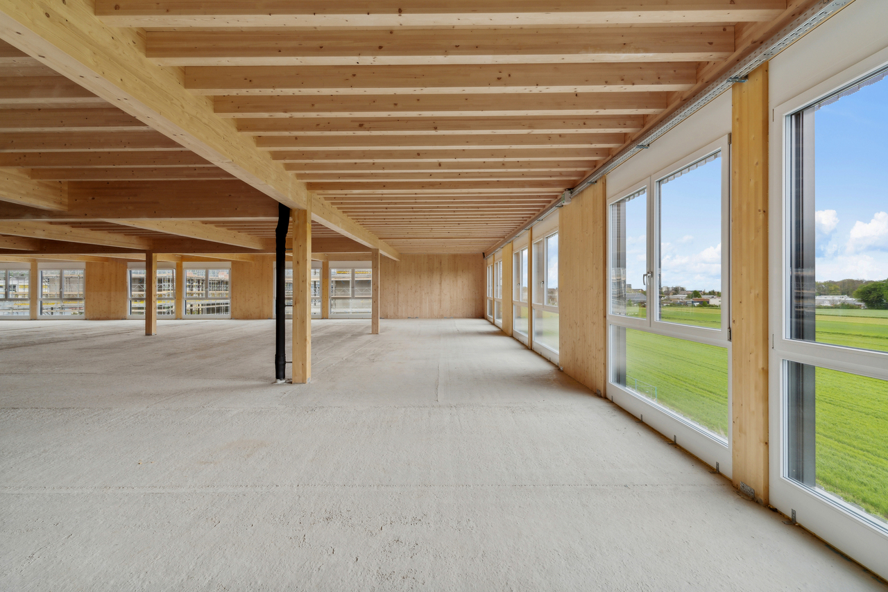 604m² office