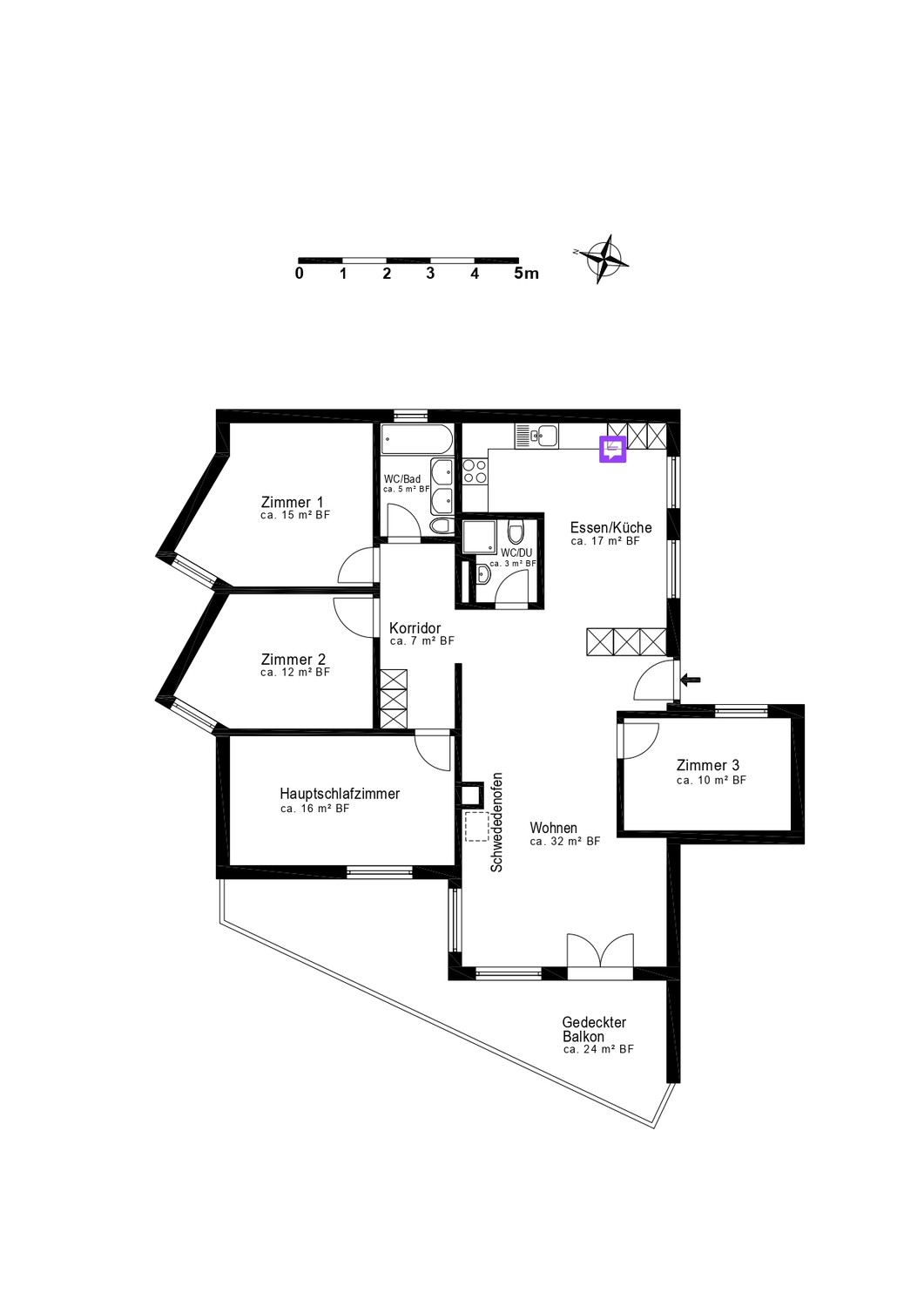 Room in a shared flat, photo 6 of 6