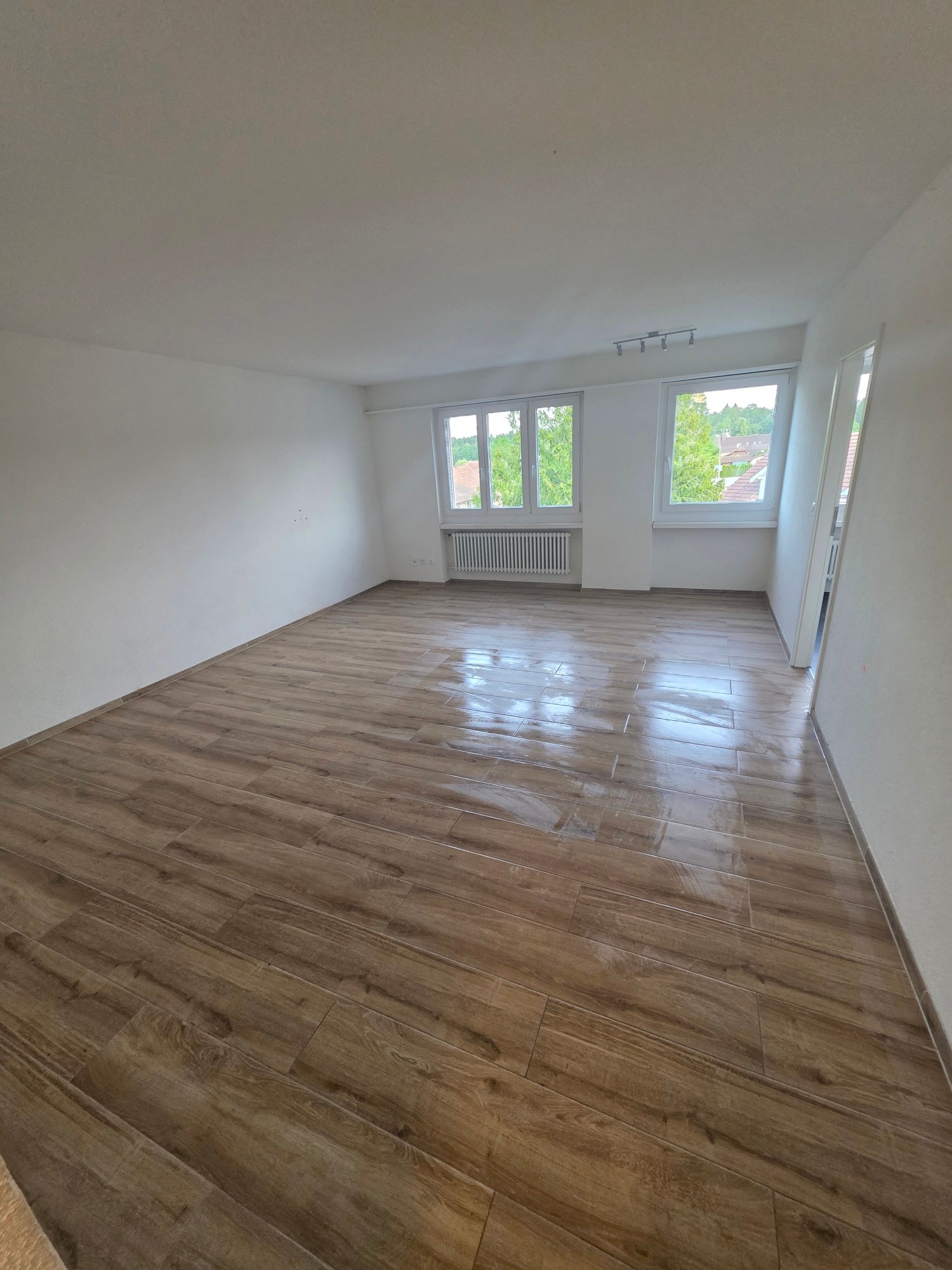 Appartement de 3 ¾1 pièces 

Appartement moderne et confortable à louer immédiatement ou sur accord ! 

- Nouvelle cuisine moderne avec vitroceramique, lave-vaisselle, évacuation de la vapeur, 

- Nouvelle salle de bain avec baignoire 

- Pièces spacieuses 

- Grand balcon 

- Fraîchement peint 

- 