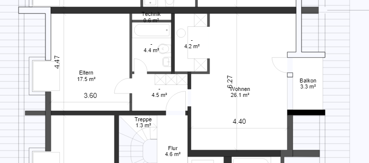 2 ½ rooms apartment