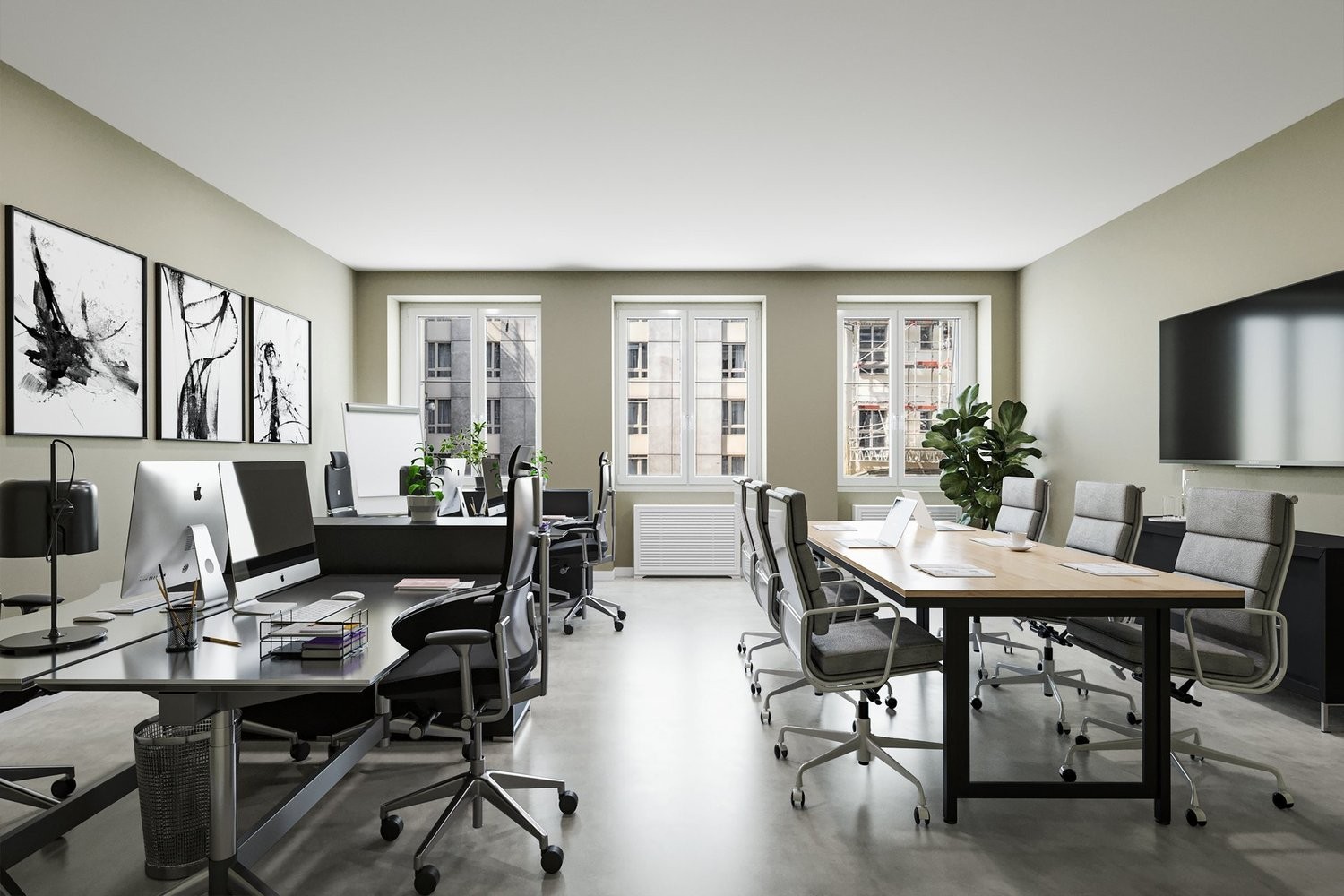 81m² office, photo 1 of 7
