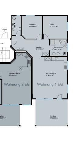 3 ½ rooms apartment