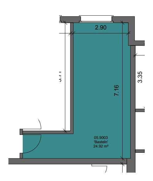 18m² stanza hobby