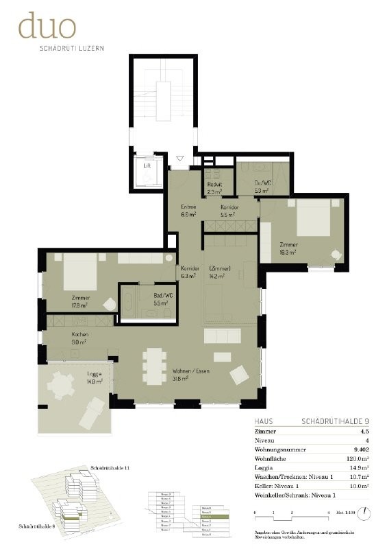 3 ½ rooms apartment, photo 7 of 7