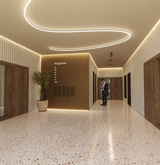 1206m² office
