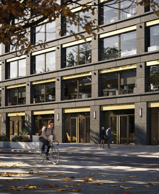 1206m² office