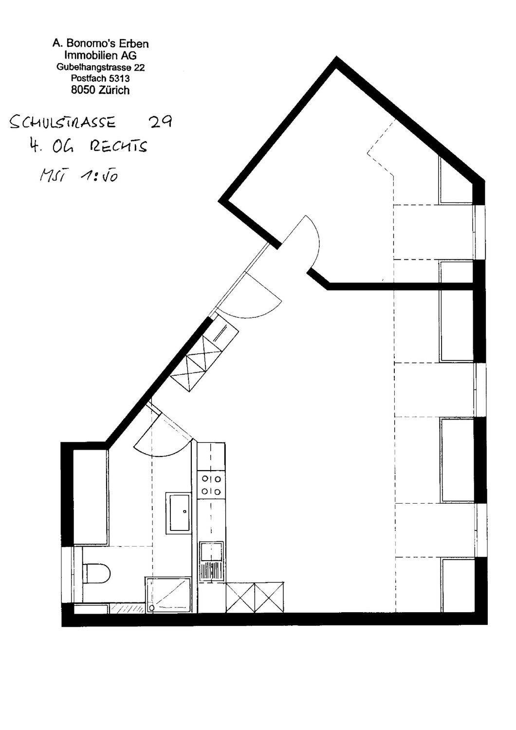 2 ½ rooms roof flat, photo 2 of 6