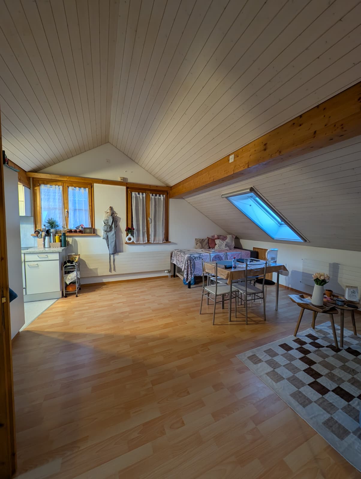 3 ½ rooms roof flat