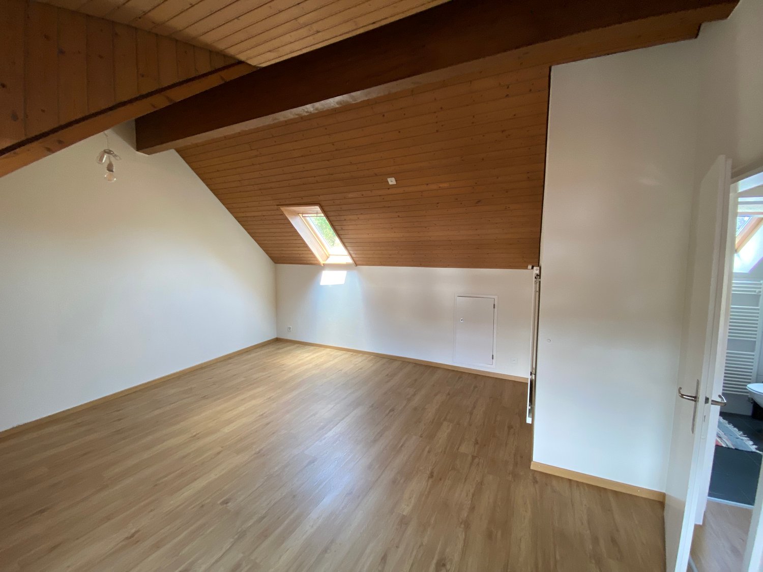 Stanza mansardata in WG (30m2) a Obertor dal 1.Dec 2026 (al più tardi 1. Jan 27)

La nostra WG di tre persone ti cerca!
Nel nostro grande appartamento duplex ai margini della città vecchia (vicino alla fermata dell'autobus Obertor), una grande stanza mansardata si libererà dal 1° dicembre (trasloco 