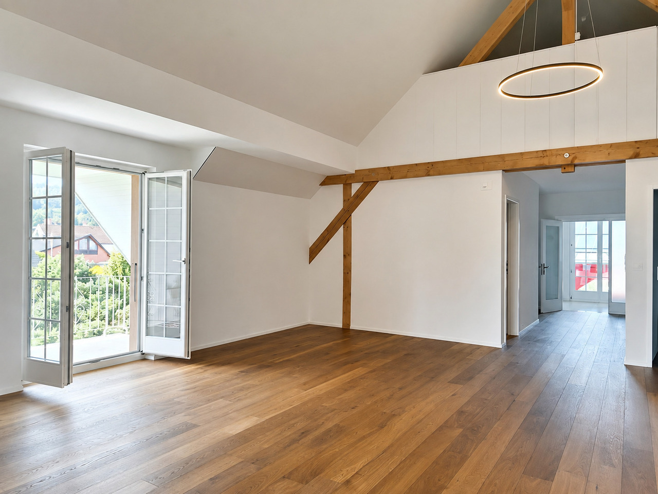 Appartement en attique de 5 pièces