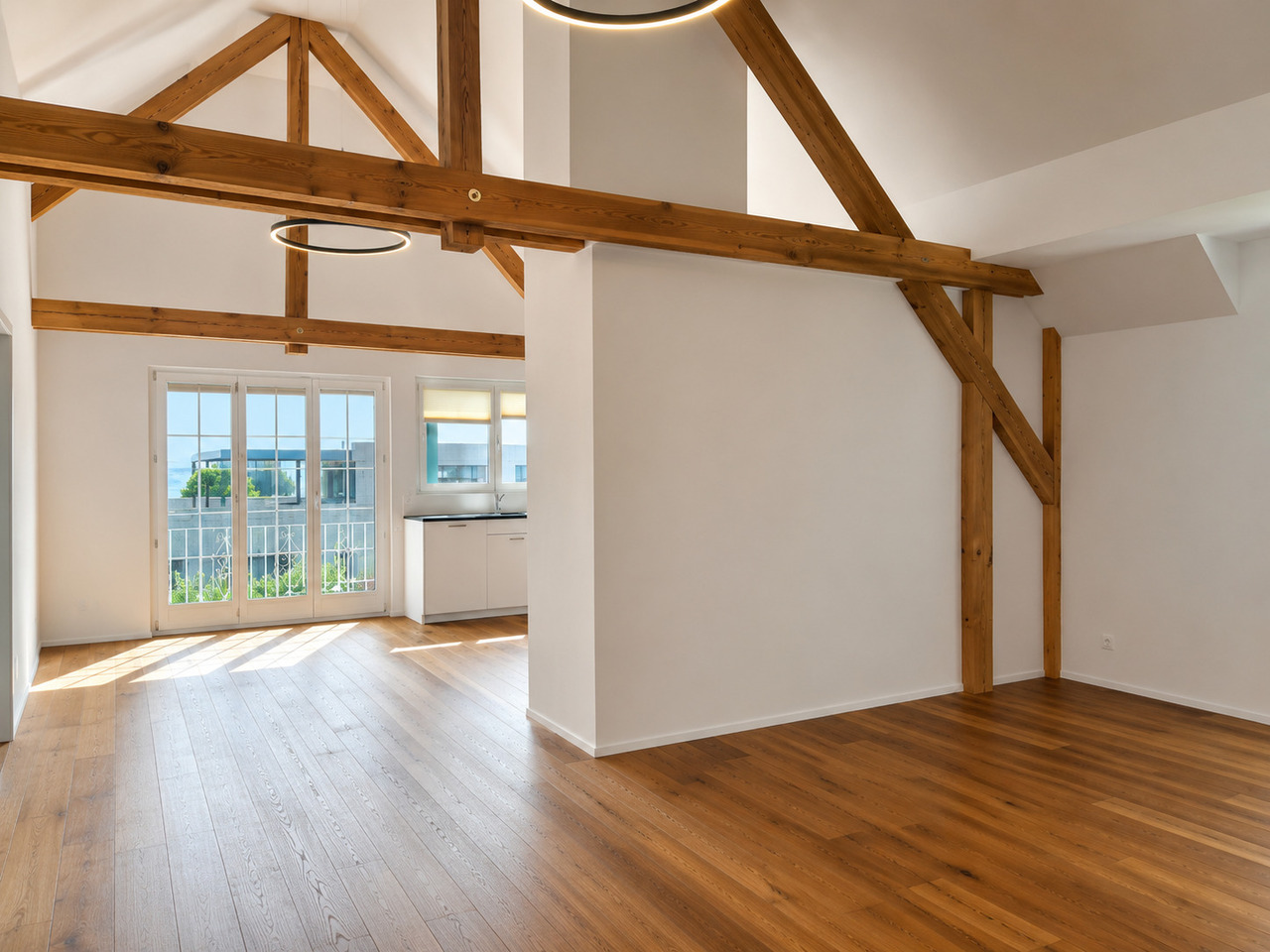 Appartement en attique de 5 pièces