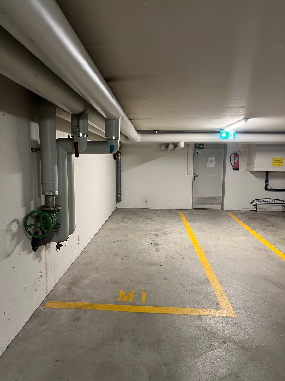 Posto auto interrato