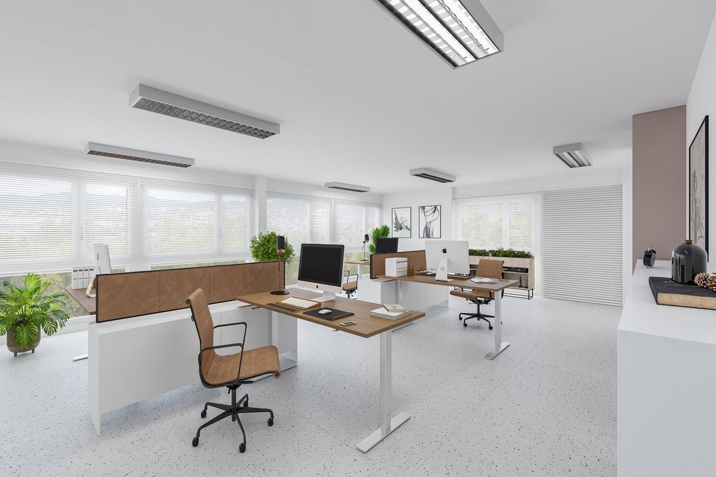 570m² office