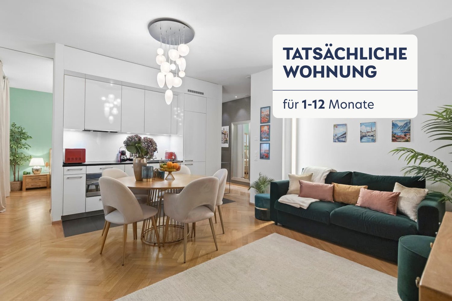 3 rooms furnished flat, photo 2 of 10