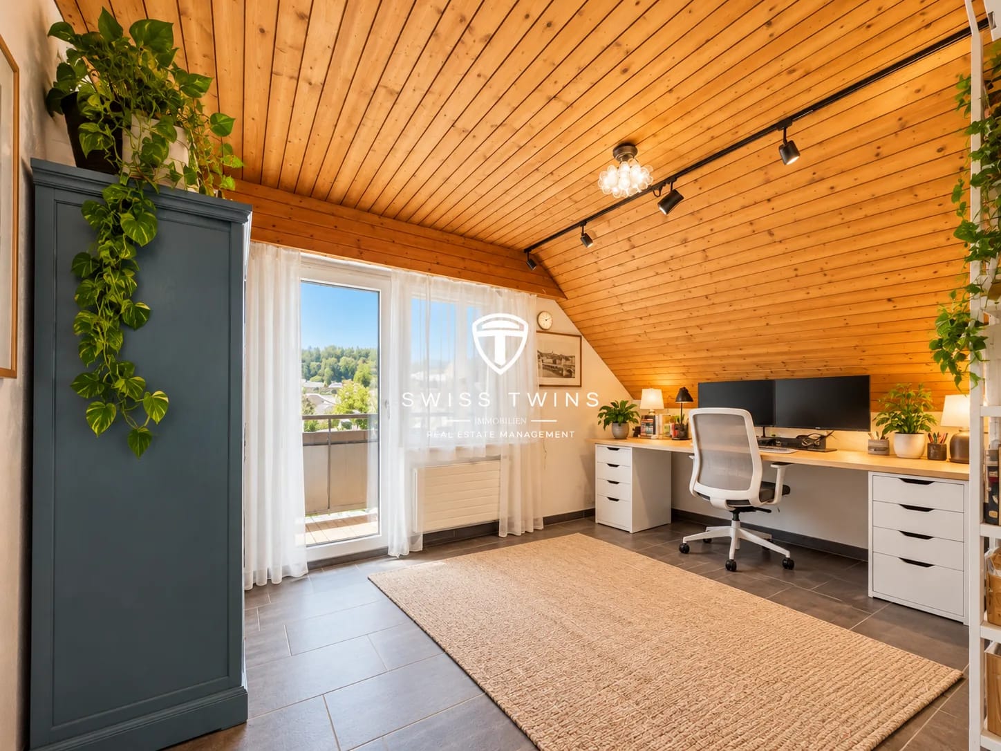 4 ½ room attic apartment