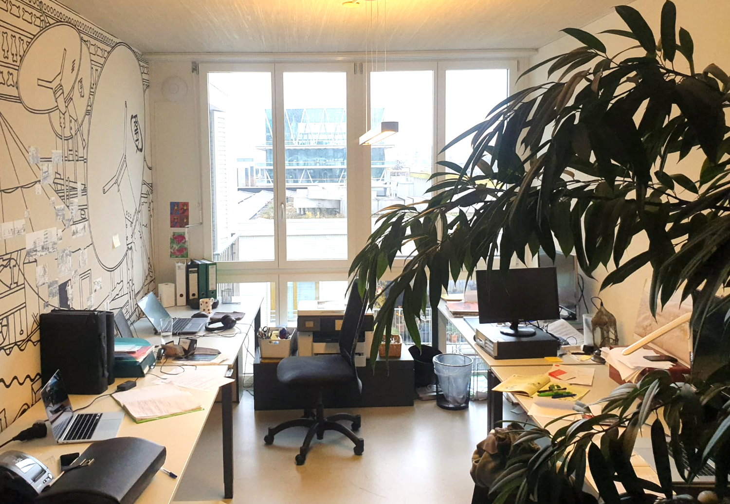 Chambre dans un appartement partagé