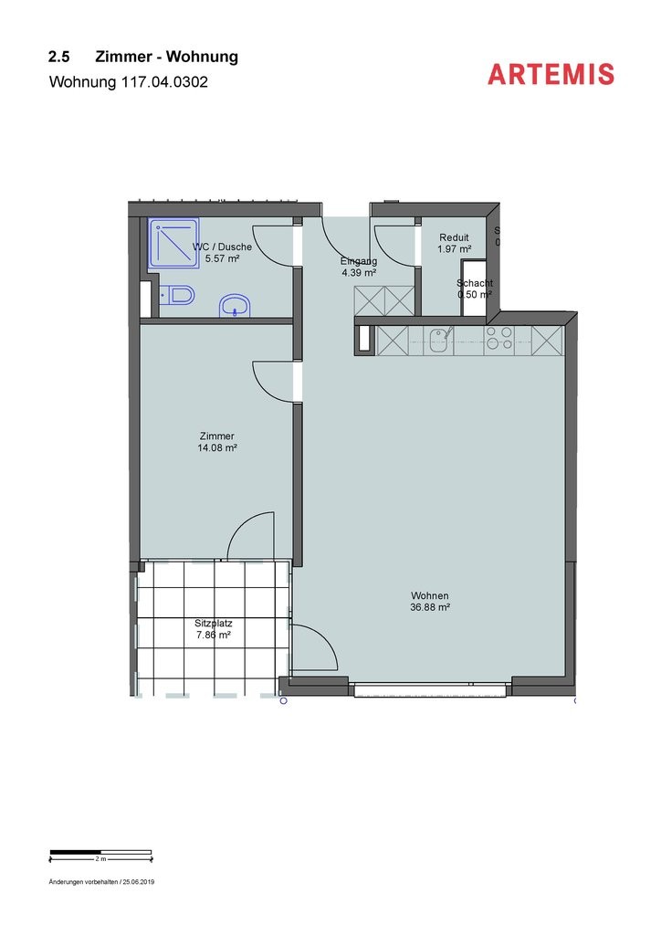 2 ½ rooms apartment, photo 2 of 10