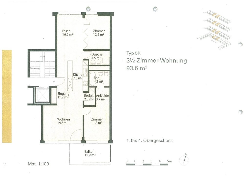 3 ½ rooms apartment, photo 7 of 8