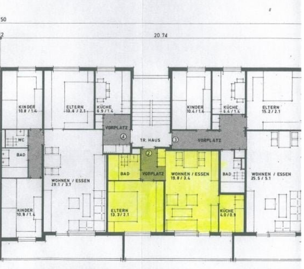 2 rooms apartment