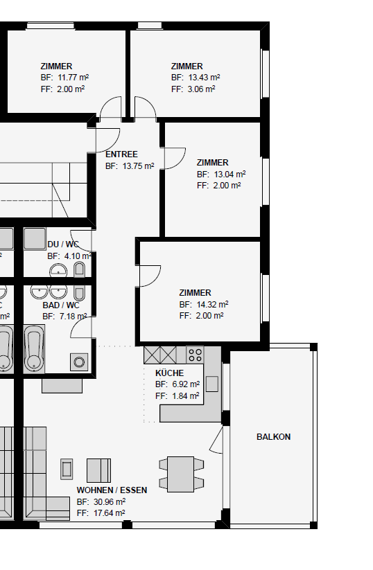 5 ½ rooms apartment