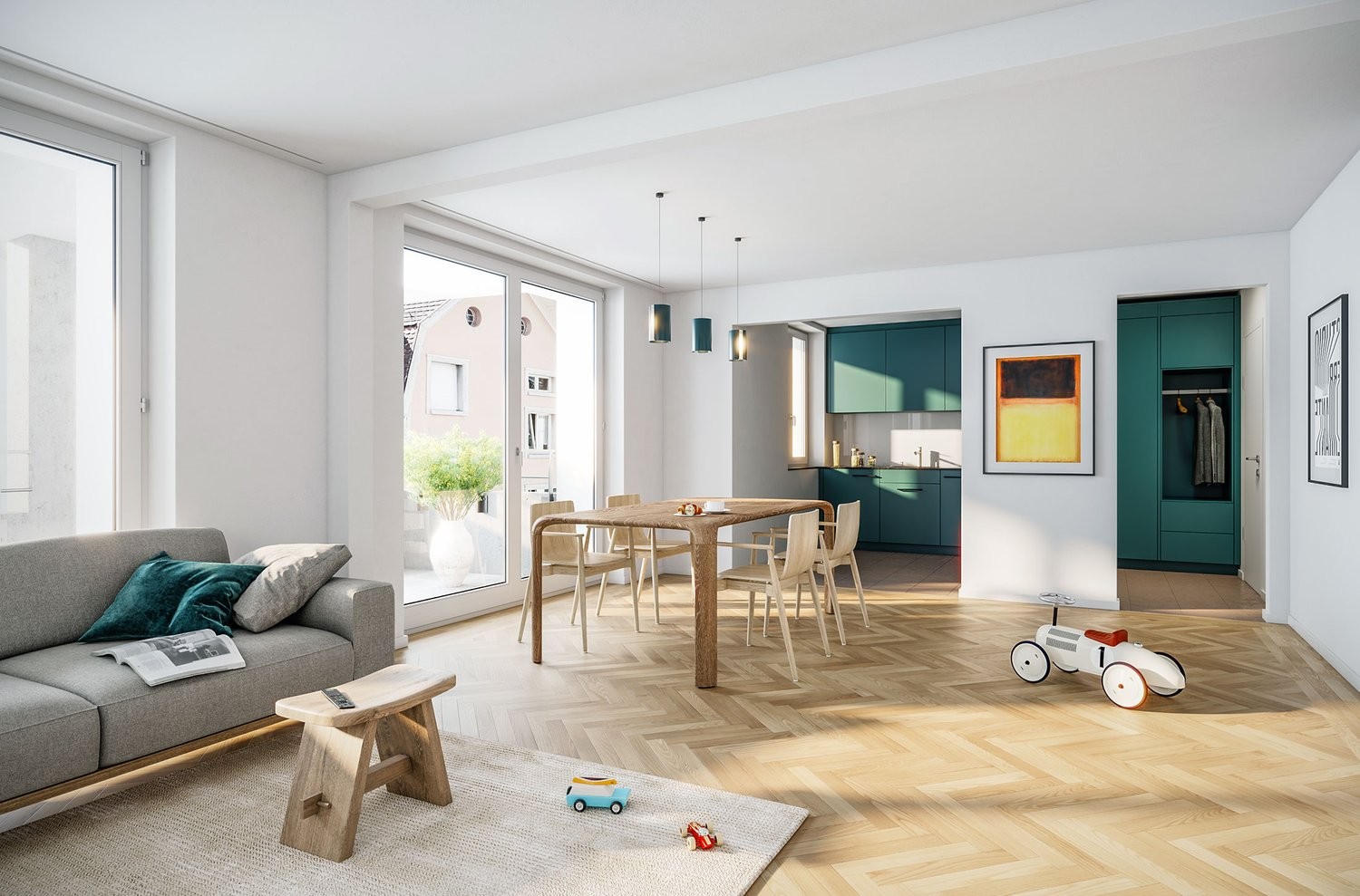 3 ½ rooms apartment, photo 2 of 4