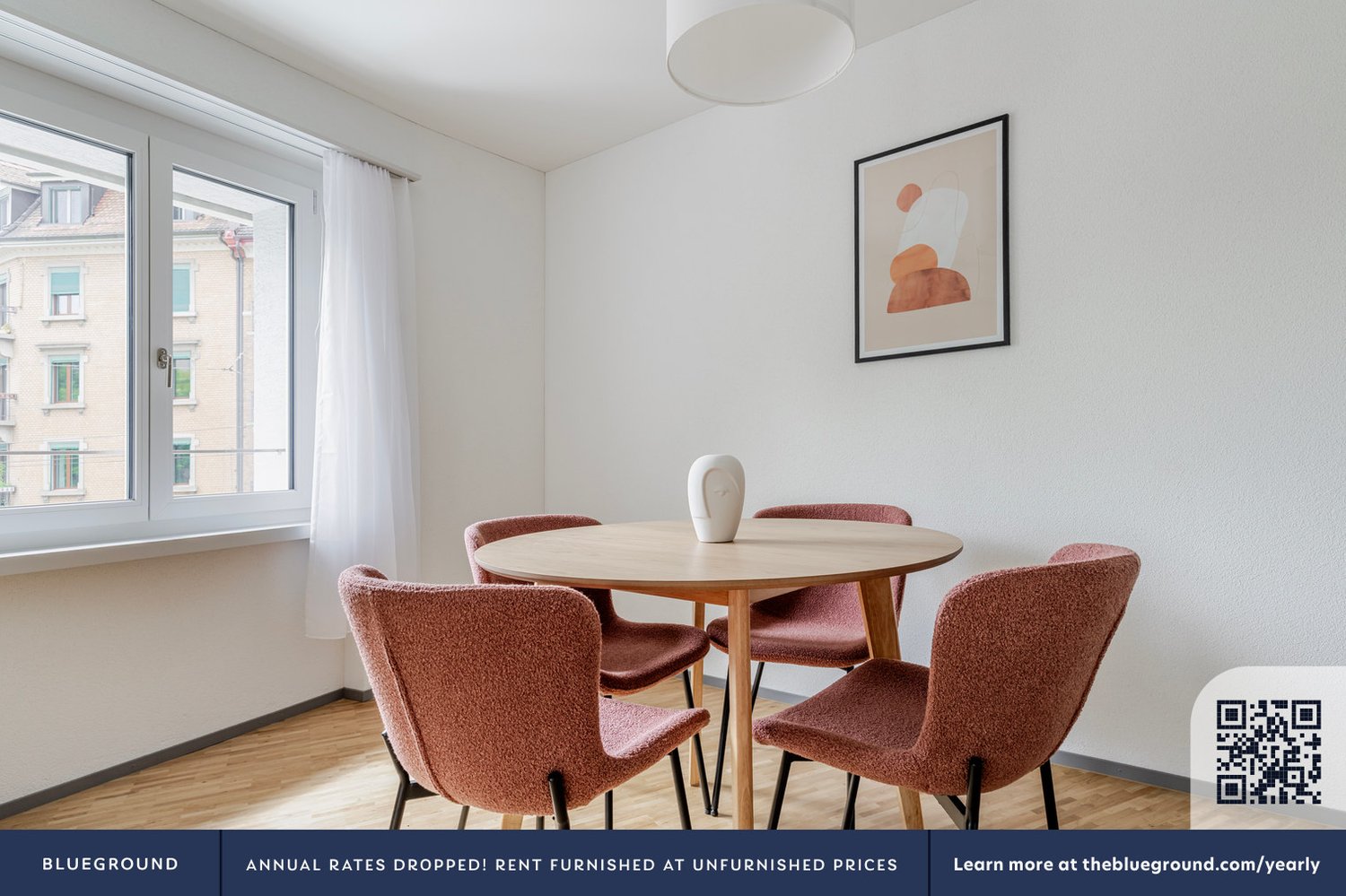 3 ½ pièces appartement meublé