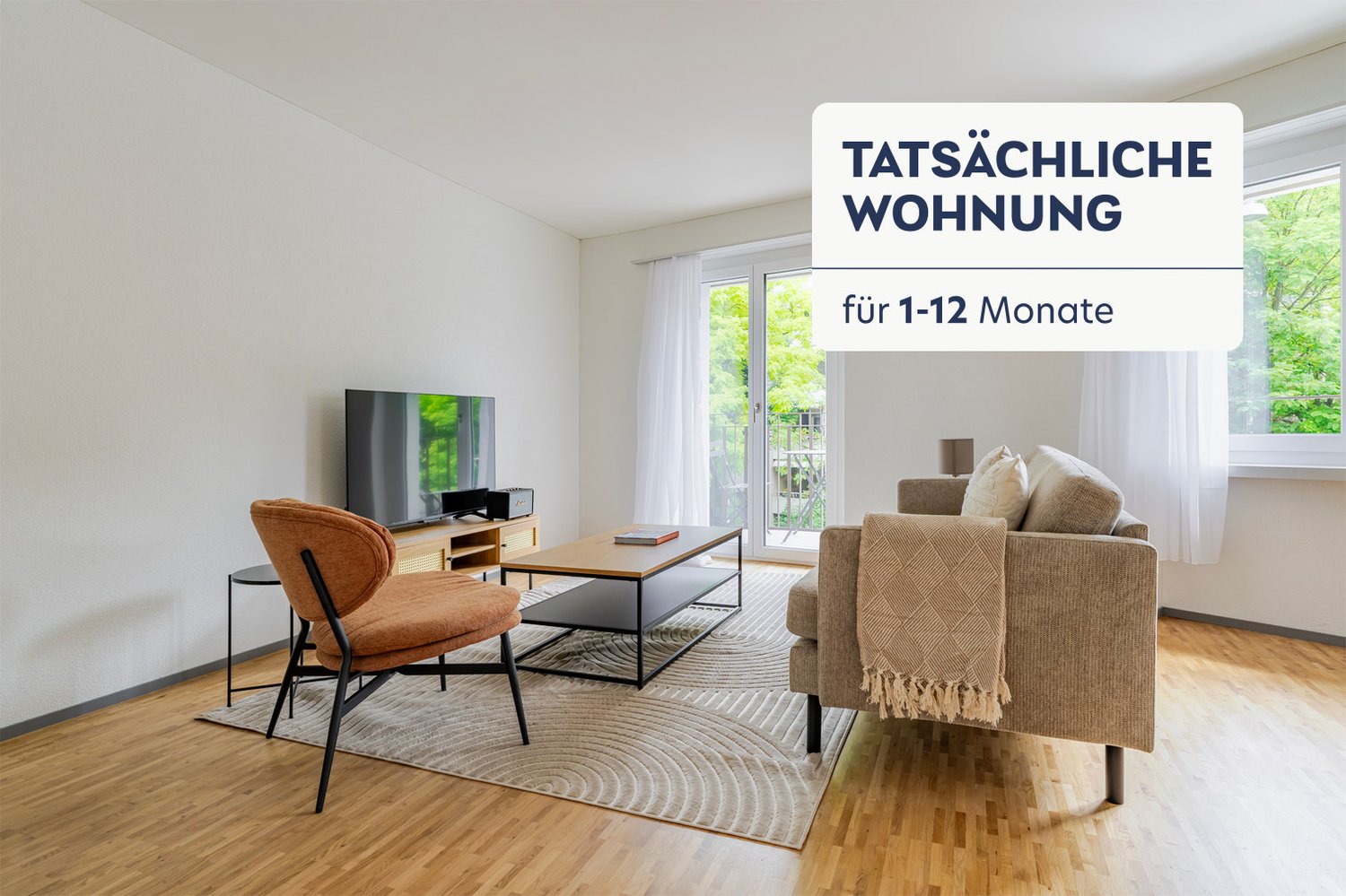 3 ½ pièces appartement meublé