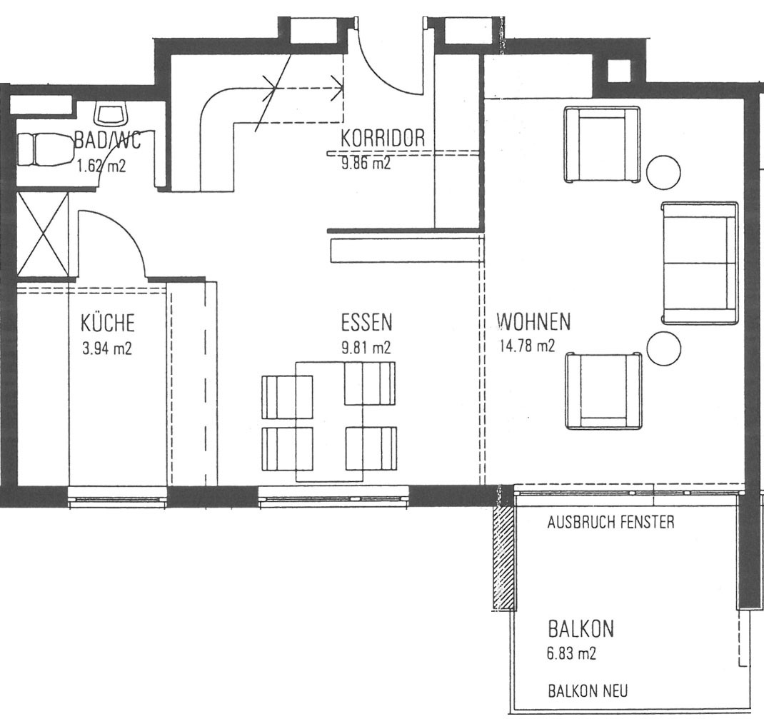 Room in a shared flat