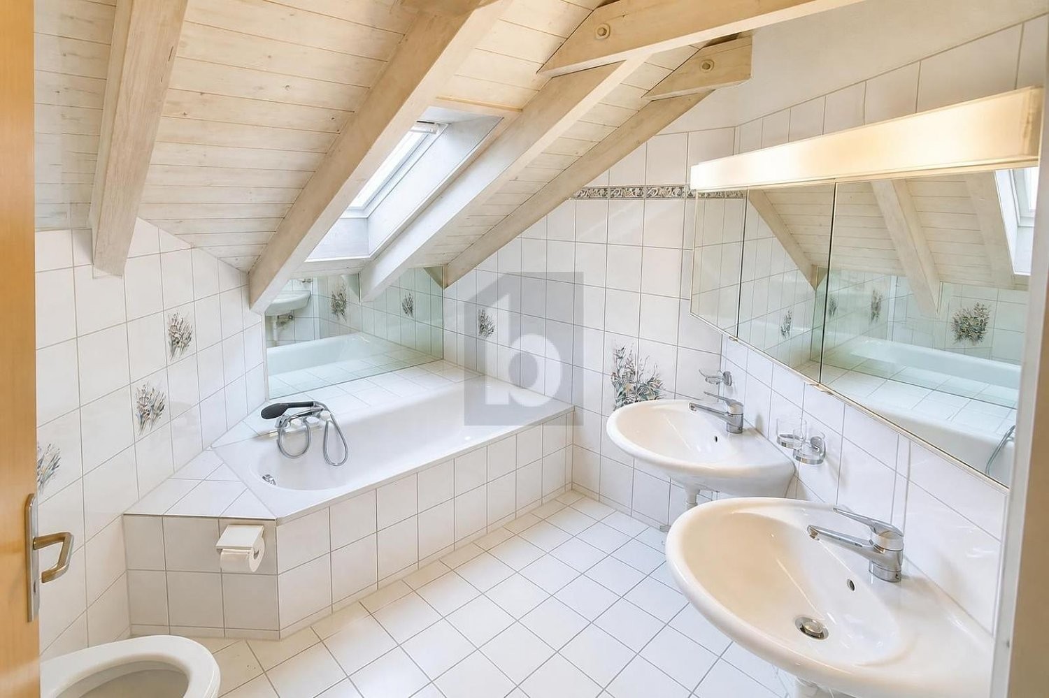 2 ½ room attic apartment