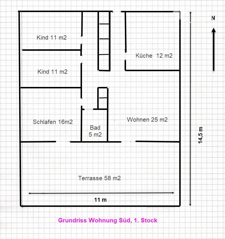 4 ½ rooms apartment, photo 2 of 3